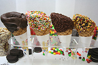 Hand-Dipped Waffle Cones